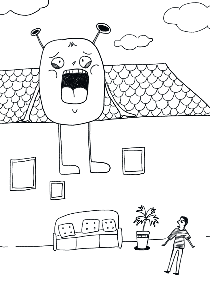 The roof monster (1)