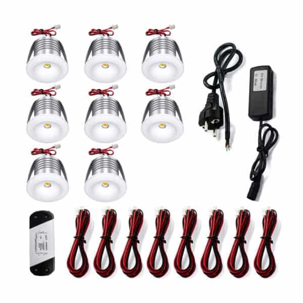 VLED210 LED spotlight Kits 8